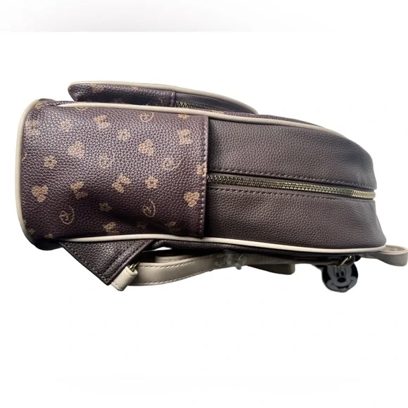 Disney x Primark Minnie Mouse Brown Monogram Backpack – NWT / Limited Edition - Picture 6 of 11